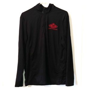 Texas Roadhouse black quarter zip